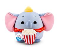 Snackles Peluche de 35 cm de Personaje Disney de ZURU, Peluche con Accesorio de Snacks (Dumbo)