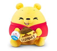 Snackles Peluche de 35 cm de Personaje Disney de ZURU, Peluche con Accesorio de Snacks (Winnie The Pooh)