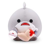 Snackles Peluche de 35 cm Serie 1 de ZURU (Finn), Peluche con Accesorio de Snacks