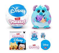 Snackles Personaje Disney Peluche de 5 Pulgadas de ZURU, Peluche con Accesorio Snack (Surtido Aleatorio)
