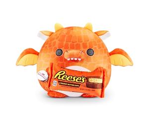 Snackles Serie 1 Ola 2 Dragón (Reese's) - Plush Surpresa Suave Ultra, 35 cm