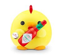 Snackles Serie 1 Onda 2 Pollo (Tabasco), Sorpresa Mediano Suave, 35 cm, Coleccionable con Marcas Reales