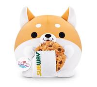 Snackles Serie 2 de 20 cm (Shaun) de ZURU muñeco blandito y achuchable de Peluche de 20 cm con Accesorio de Snack de Marca