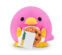 Snackles Serie 2 de 20 cm Snackle de ZURU muñeco blandito y achuchable de Peluche 20 cm con Accesorio de Snack de Marca, Platypus (Subway, Cookie), Regalos Dia de La Madre