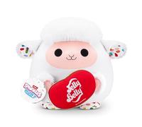 Snackles Serie 2 de 35 cm Snackle de ZURU muñeco blandito y achuchable de Peluche 35 cm con Accesorio de Snack de Marca, Lamb (Jelly Belly)