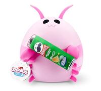 Snackles Serie 2 de 35 cm Snackle de ZURU muñeco blandito y achuchable de Peluche 35 cm con Accesorio de Snack de Marca, Pink Shrimp (Pringles, Sour Cream & Onion)