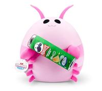 Snackles Serie 2 de 40 cm Snackle de ZURU muñeco blandito y achuchable de Peluche 40 cm con Accesorio de Snack de Marca, Pink Shrimp (Pringles, Sour Cream & Onion)