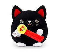 Snackles Series 1 Wave 2 Black Cat (PEZ) Surprise Medium Ultra Soft Plush 35 cm Collectible with Real Brands
