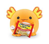 Snackles Series 1 Wave 2 Husky (Subway)Plush, Axolotl (Maruchan) Ultra Soft, 35 cm Collectible