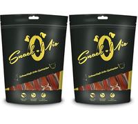SnackOMio - Huesos masticables de Pato, 120g, 1 Pack (1 x 0.12kg) (Paquete de 2)