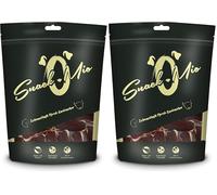 SnackOMio - Huesos masticables Premium para Perros - Huesos masticables sabrosos de Caballo, 120g, (1 x 0,12kg) (Paquete de 2)