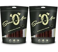 SnackOMio - Snack Premium para Perros - barrita crujiente con Filete de Caballo, sin Cereales, 1 Pack (1 x 70g) (Paquete de 2)