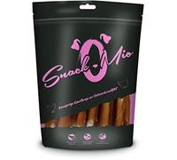 SnackOMio - Snack Premium para Perros - rollito crujiente masticable con Filete de pechuga de Pollo, sin Cereales, 1 Pack (1 x 200g)