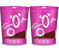 SnackOMio - Snack Premium para Perros - Tiras de Filete de pechuga de Conejo, sin Cereales, 1 Pack (1 x 70g) (Paquete de 2)