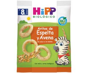 Snacks Aritos Espelta y Avena 8M 30 gr
