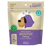 Snacks calmantes para perros medianos y grandes - Multiva Calming - Cantidad: 10 unidades