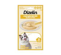 Snacks Cremosos para Gatos Puré Golosinas Blandas con Taurina y Vitaminas sin Conservantes Aperitivos Naturales Altamente Palatables Snack Húmedo Bajo Grasa sin Azúcares Añadidos (50X15G, Pollo)