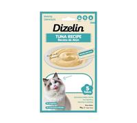 Snacks Cremosos para Gatos Puré Golosinas Blandas con Taurina y Vitaminas sin Conservantes Aperitivos Naturales Altamente Palatables Snack Húmedo Bajo Grasa sin Azúcares Añadidos (50X15G, Atún)