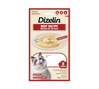 Snacks Cremosos para Gatos Puré Golosinas Blandas con Taurina y Vitaminas sin Conservantes Aperitivos Naturales Altamente Palatables Snack Húmedo Bajo Grasa sin Azúcares Añadidos (50X15G, Ternera)