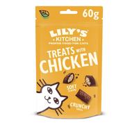 Snacks crujientes de pollo para gatos - Lily's Kitchen - Cantidad: 10 x 60 g