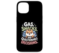 Snacks De Gas Y Decisiones Cuestionables Shiba Camper Carcasa para iPhone 13