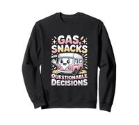 Snacks De Gas Y Decisiones Cuestionables Shiba Camper Sudadera