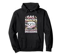 Snacks De Gas Y Decisiones Cuestionables Shiba Camper Sudadera con Capucha