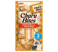 Snacks de pollo para gatos - Churu Bites - Cantidad: 3 x 10 g
