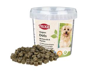 Snacks de salsa y tomillo para perro Vegan Soft Dots - Trixie - Cantidad: 200 g