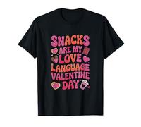 Snacks Mi lenguaje de Amor Día de San Valentín Vibraciones Camiseta