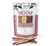 Woolf snack perro long chicken and cod sandwich 100 gr