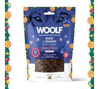 Snacks Navidad para Perros | Dados Semihúmedos de Pato a la Naranja | Sin Conservantes | Chuches Perros Naturales | Dog Treats Saludables para Cachorros y Mayores | 100g