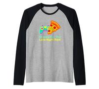 Snacks para el Jugador de incursiones nocturnas Camiseta Manga Raglan