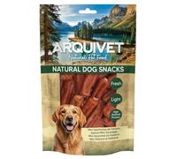 Snacks para Perro (Pack de 12) - Mini Salchichas de salmón 100gr, Natural Dog Snacks - Arquivet