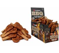 Snacks para Perros - Flamingo BBQ Costilla con Pollo L - 13 x 5 x 1 cm - 1,9 kg Display - Rica en proteínas - sin Gluten - sin Cereales - sin azúcares añadidos