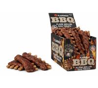 Snacks para Perros - Flamingo BBQ Ribs con Pollo XL - 16 x 4,5 x 1 cm - 1,6 kg Display - Rica en proteínas - sin Gluten - sin Cereales - sin azúcares añadidos