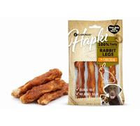 Snacks para Perros - Flamingo Hapki Pata de Conejo con Pollo - 85 g - sin Gluten - sin azúcares añadidos