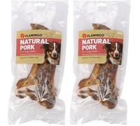 Snacks para Perros - Nature Pata de Cerdo a la Mitad - 226g - sin Gluten - sin azúcares añadidos - Snack Natural (Paquete de 2)