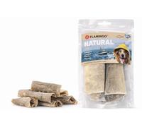 Snacks para Perros - Piel de Bacalao Natural Larga - 50 g - Sin Gluten ni azúcares añadidos - Flamingo