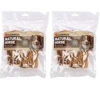 Snacks para Perros - Piel de Caballo Ancha - 150g - sin Gluten - Snack Natural - Hecho en Europa (Paquete de 2)