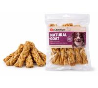Snacks para Perros - Snack Natural - Piel de Cabra Ancha 100g - sin Gluten - sin azúcares añadidos - sin aditivos - Fabricado en Europa