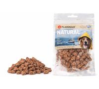 Snacks para Perros - Triángulos de salmón - 75 g - Sin aditivos ni colorantes - Flamingo