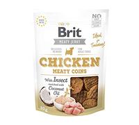 Snacks para Perros VAFO PRAHA s.r.o. Brit Dog 200g Snack Justky Monedas de Pollo / 8