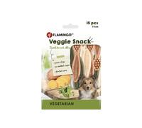 Snacks para Perros - Veggie Cepillo de Dientes Multicolor - 7,5cm - 120g - Premio Compacto - Ideal para Perros pequeños