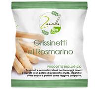 Snacks salados, Mini Grissini al Romero 30 g, con aceite de girasol, 24 sobres, snack ecológico, snack ecológico, aperitivo, snack salado