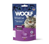 Snacks Semihúmedos de Pato para Gatos - Woolf Wildcat - Snack tierno de Pato para Gatos (50gr, Pato)