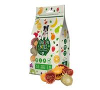 Snacks vegetarianos Fruity Buddies para perro - Garden Bites - Tamaño: S