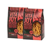 Snacks VitaJoy de pizza, Mini grissini con tomate y orégano (Pack 2 bolsas x 150g)