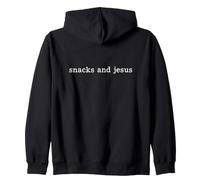 Snacks Y Jesús Christian Snacking Sudadera con Capucha