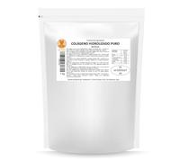 Snadi Colágeno Puro Polvo | 1 kg | Sin Sabor, 100% Proteína | Péptidos de Colágeno Tipo I de Disolución Instantánea, 100 Dosis | Salud articulaciones, huesos, piel, cabello y uñas